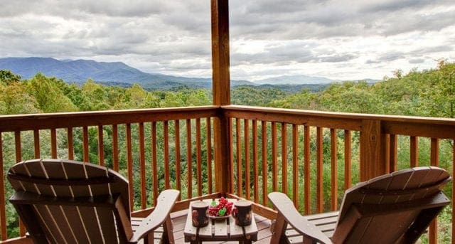 View of Smokies