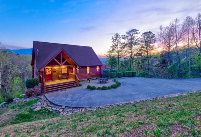 mountain cabin